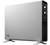 De’Longhi HCX3220FTS stufetta elettrica Nero, Bianco 2000 W Riscaldatore ambiente elettrico con ventilatore