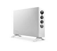 De’Longhi HSX 3320 FS stufetta elettrica Interno Nero, Bianco 2000 W Riscaldatore ambiente elettrico con ventilatore