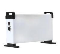 Termoconvettore Elettrico 2000W - 55x12x32 cm - Basso Consumo Caldobagno Stufetta - Piedini per Stabilità - 3 Impostazioni di Riscaldamento - Veloce e Silenzioso - Ideale per Ambienti Grandi
