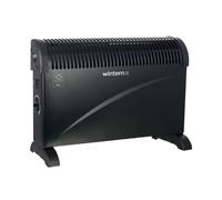 Termoconvettore Elettrico da Pavimento 2000w 57 x 20 x 40 cm Nero