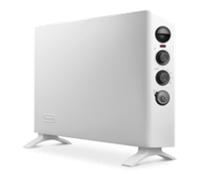 De’Longhi HSX 3320 FS stufetta elettrica Interno Nero, Bianco 2000 W Riscaldatore ambiente elettrico con ventilatore