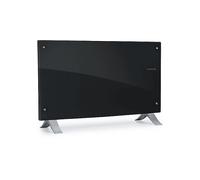 Klarstein Bornholm Curve 2000W 20m² Termoconvettore con Luce Nero