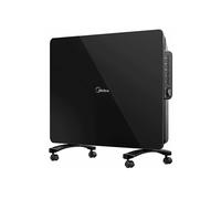 Termoconvettore MIDEA NDK15-15MR, Potenza 1500 W, 3 livelli di calore, Telecomando, Nero
