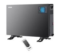 Termoconvettore Noveen CH7100 LCD Smart 2000W 3 livelli display LCD nero