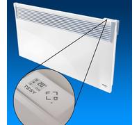 Termoconvettore Parete 500 - 3000 W Convettore Elettrico Stufetta Radiatore [EEK: /]