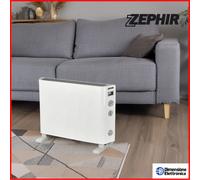 Termoconvettore Timer Stufetta Elettrica Fan Coil ZEPHIR Pavimento Basso Consumo
