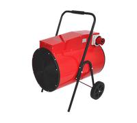 TERMOCONVETTORE WDH BGC30 - 30000W, 2 impostazioni di riscaldamento, 2 livelli di calore, Rosso, Nero