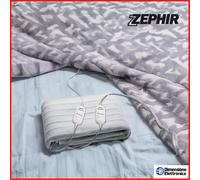 Termocoperta Elettrica Scaldasonno Singola BassoConsumo Scaldaletto ZEPHIR Plaid