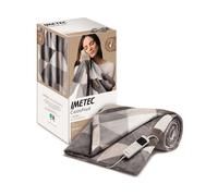 TERMOCOPERTA IMETEC PLAID VELVET GEOMETRICO 180X140