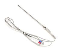 Termocoppia , 5x200mm Sensore di temperatura termocoppia tipo K Sonda in acciaio inossidabile Filettatura M8