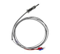 Termocoppia a molla di compressione M12 KJ PT100, sensore di temperatura metallico, 1 pezzo(PT100 Type 2m)