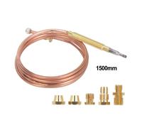 Termocoppia Bruciatore Gas a Cinque Dadi Valvola Gas Affidabile Lunghezza 900mm/