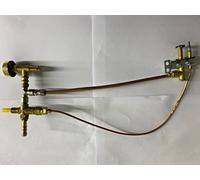 TERMOCOPPIA COMPLETA DI RUBINETTO A GPL GAS PROPANO LIQUIDO PER FORNELLONI
