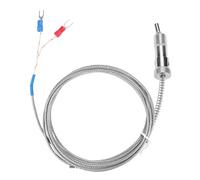 Termocoppia Effetto della Sala a Molla di Compressione, Interruttore della Sonda per Termocoppia, Filo del Sensore di Temperatura della di Tipo K 0-400 ℃ (#5)