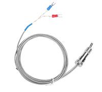 Termocoppia Effetto della Sala a Molla di Compressione, Interruttore della Sonda per Termocoppia, Filo del Sensore di Temperatura della di Tipo K 0-400 ℃ (#3)