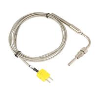 Termocoppia EGT K tipo termocoppia, 5 mm diametro sonda tipo K in intervallo di temperatura da 0 a 1250 °C per sonda temporanea gas di scarico con punta e connettore esposti