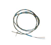 Termocoppia J con flangia acciao AISI 316 Lung capsula 40 mm Diam 4 mm cavo 88 (Rif.Int. 8016)