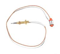 Termocoppia per bruciatore a gas compatibile Sabaf con vite di testa in rame per fornello integrato, sensore di fiamma affidabile (ago lungo 40 cm)
