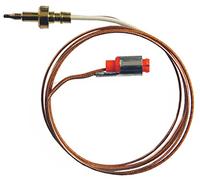 TERMOCOPPIA per PIANI COTTURA mm.700 TESTA CORTA per MIDGET a CLIP