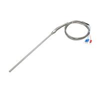 Termocoppia PT100 Sensori temperatura 5mmx200mm sonda 2M/6.6Ft filo