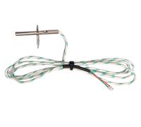 TERMOCOPPIA SONDA FUMI TIPO K 400°C CON FLANGIA PER STUFE A PELLET