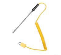 Termocoppia tipo K con sonda in acciaio inossidabile per misurare le temperature dei liquidi Tempo di risposta rapido per il monitoraggio in tempo reale (150 mm)
