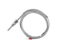 Termocoppia tipo K, Sonda mobile NPT da 1/8 "Sensore di temperatura a termocoppia esposta tipo K in acciaio inossidabile Cavo 1M-8M for regolatore(Cable 9m)