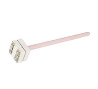 Termocoppia WRP-100, Sonda Sensore Rodio Tipo S 150mm, Design Integrato 0~1300 ℃, Facile Sostituire, per Aria Condizionata, Centrale Elettrica