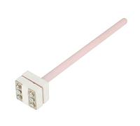 Termocoppia WRP-100 Tipo S 150mm con Sonda in Porcellana di Corindone 99%, Design Integrato per Facile Sostituzione, Intervallo 0-1300 °C per Aria Condizionata, Centrale Elettrica, Industria