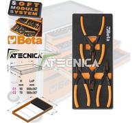 Termoformato morbido Beta M145 C1-147 4 pinze seeger per anelli elastici