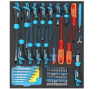 Termoformato morbido Fervi C960/4A 60pz giraviti e inserti