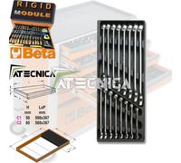 Termoformato rigido Beta T15 C2-147 16 utensili chiavi combinate 42 da 6 a 21mm