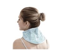 InnovaGoods - Cuscino con Microsfere Gel Regolabile, Effetto Freddo e Caldo, Adatto per Microonde e Freezer, Ergonomico, Multifunzione: Dolore e Relax, Blu, Gel