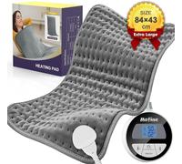 Termoforo Elettrico Coperta Termica Elettrica 84x43 con 6 modalità timer Mefine