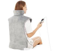 Termoforo Elettrico Cuscino Termico per Collo e Spalle 60x100cm 6 livelli di