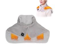 Termoforo Elettrico Cuscino Termico per Collo E Spalle, Scalda Spalle E Collo per Cervicale Con Spegnimento Automatico, 3 Livelli Di Temperatura Regali per Mamma E Papà