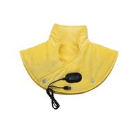 Termoforo Per Cervicale E Spalle Cuscinetto riscaldante ponderato senza fili per collo e spalle, ricaricabile con batteria da 5000 mAh, 3 livelli di calore Riscaldamento Rapido (Giallo)