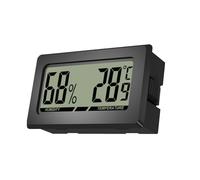 Termografo digitale LCD - Termigrometro digitale con display LCD | Precisione Mini Misuratore di lettura istantanea per cantina sala seminterrato stanza strumenti musicali