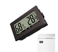 Termografo LCD - Misuratore Digitale Con Indicatore Di Temperatura E Umidità 4,8x2,85x1,5 Cm | Digita Misuratore Accurato Di Umidità Della Temperatura Interna Ed Esterna Per Seminterra