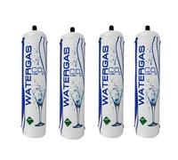 TermoidraulicaRV® 4 bombole CO2 monouso e290 uso alimentare acqua frizzante per gasatori e refrigeratori acqua attacco M11x1 Edenya®