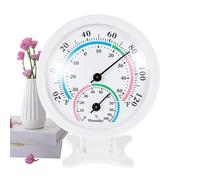 Termoigrometro Analogico - Indicatore Meccanico 2 In 1 Per Temperatura E Umidità, Display Accurato Per Casa, Serra O Incubatrice | Montaggio A Parete O Su Tavolo, Controllo Della Climatizzazione