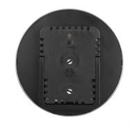 Termoigrometro analogico per interni ed esterni, misuratore di temperatura da -30 a 50 °C e umidità dell'aria, grande quadrante di facile lettura bianco, diametro 13 cm