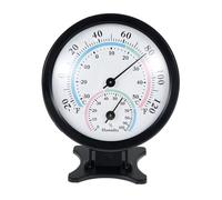 Termoigrometro compatto 2 in 1, monitor termoigrometro, termometro a manometro meccanico, termometro da interno, termoigrometro analogico, igrometro facile da leggere, calibro gabbia di allevamento, t