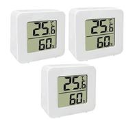 Termoigrometro digitale per interni, misuratore di temperatura e umidità per casa, ufficio, camera da letto, serra, magazzino, cantina, 1/ 3/ 5/ 8/ 10 pezzi
