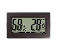 Termoigrometro Digitale - Termografo Con Indicatore Di Umidità LCD, Indicatore Di Temperatura E Umidità Interna Tester Accurato Di Umidità Della Temperatura Interna Ed Esterna Per Seminterrato