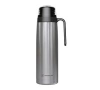 TERMOLAR - Thermos R-EVOLUTION 1L con Beccuccio Cebador per Mate e Manico | Thermos Acciaio Inox 304 | Mantenimento Termico 20H Caldo / 36H Freddo | Borraccia Isolante da Viaggio Premium