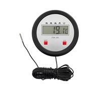 Termometri Digitali A Sonda Lunga Ideali Per Ingegneri Esperti Qualità Nella Misurazione Ambienti Industriali. Misurazione Precisa Della Temperatura