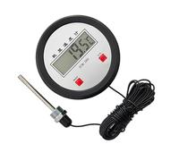 Termometri Digitali A Sonda Lunga Ideali Per Ingegneri Esperti Qualità Nella Misurazione Ambienti Industriali. Misurazione Precisa Della Temperatura