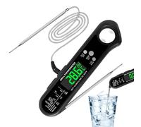 Termometri digitali per carne termometri da cucina per alimenti | Sonda digitale per - Termometri pieghevoli per la cottura e termometri da cucina con