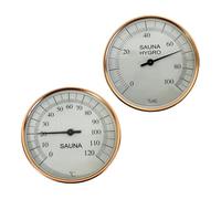 Termometri igrometro con chiara visibilità per sauna, bagno, cucina, montaggio a parete, termometri per sauna